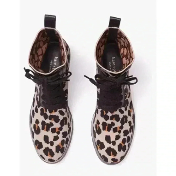 Kate Spade Merigue Boots Forest Feline Size 7 NEW NWOB - Picture 3 of 10